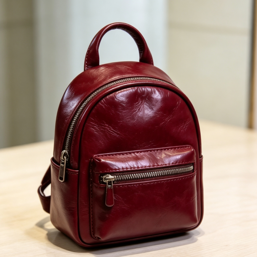 Mini Leather Backpack