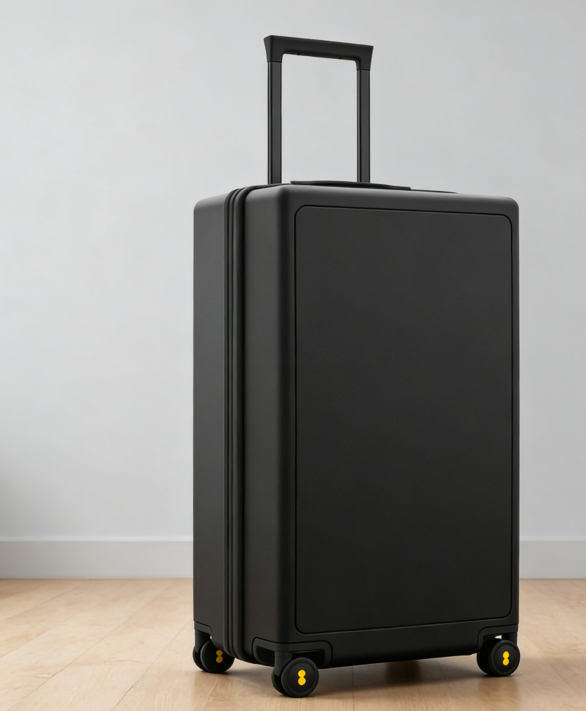 Hard Shell Trunk Suitcase with TSA Lock
